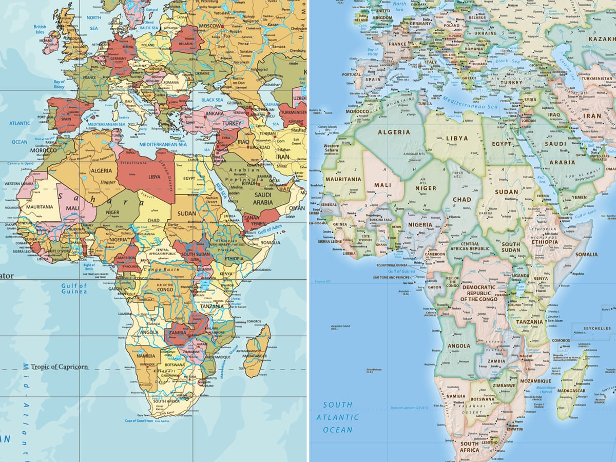 UN kupigia kura ramani mpya inayoonyesha ukubwa halisi wa Afrika